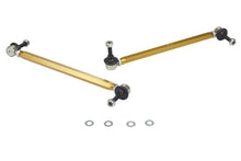 Load image into Gallery viewer, Whiteline 02-06 R53 & 06+ R56 Mini Cooper S  Front Swaybar link kit-adjustable ball end links