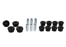Load image into Gallery viewer, Whiteline Plus 88-00 Honda Civic / 88-9/95 CRX Rear Control Arm - Lower Inner & Outer Bushing Kit