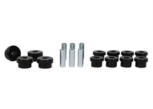 Load image into Gallery viewer, Whiteline Plus 88-00 Honda Civic / 88-9/95 CRX Rear Control Arm - Lower Inner & Outer Bushing Kit