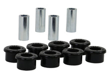 Load image into Gallery viewer, Whiteline Plus 1/90-02 Nissan Skyline Rear Radius Arm - Upper Inner & Outer Bushing Kit