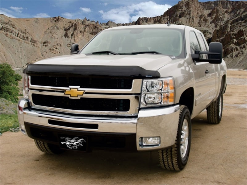 Stampede 2007-2010 Chevy Silverado 3500 Vigilante Premium Hood Protector - Smoke