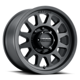 Method MR704 HD 17x9 18mm Offset 8x6.5 130.81mm CB Matte Black Wheel