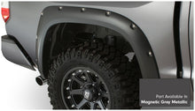 Load image into Gallery viewer, Bushwacker 16-18 Toyota Tundra Fleetside Pocket Style Flares 4pc - Magnetic Grey