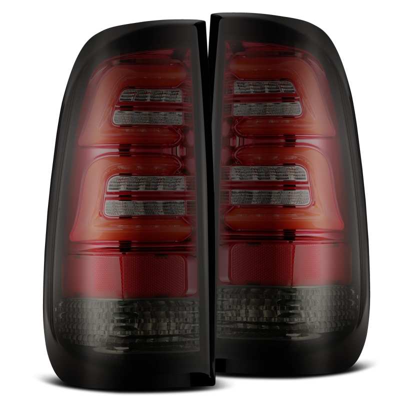 AlphaRex 97-03 Ford F-150 (Excl 4 Door SuperCrew Cab) PRO-Series LED Tail Lights Red Smoke