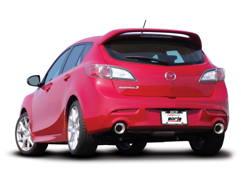 Borla 10-13 Mazda 3/Mazdaspeed 3 2.5L/2.3L Turbo FEW MT Hatchback SS Exhaust (rear section only)