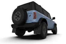 Load image into Gallery viewer, Rally Armor 21-25 Ford Bronco (Plstc Bmpr + RR - NO Rptr/Sprt) Blk Mud Flap w/Cy Orange Logo