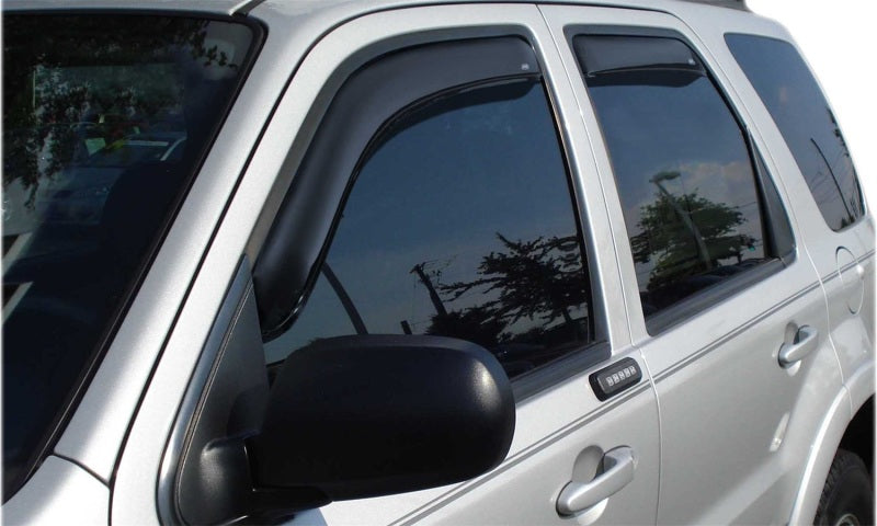 AVS 06-11 Honda Civic Ventvisor In-Channel Front & Rear Window Deflectors 4pc - Smoke