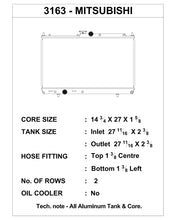 Load image into Gallery viewer, CSF 03-07 Mitsubishi Lancer Evo 7/8/9 Radiator