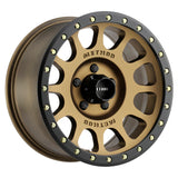 Method MR305 NV 17x8.5 0mm Offset 5x5 94mm CB Method Bronze/Black Street Loc Wheel