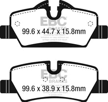 Load image into Gallery viewer, EBC 14+ Mini Hardtop 1.5 Turbo Cooper Yellowstuff Rear Brake Pads