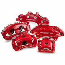 Load image into Gallery viewer, Power Stop 05-14 Ford Mustang Rear Red Calipers w/Brackets - Pair