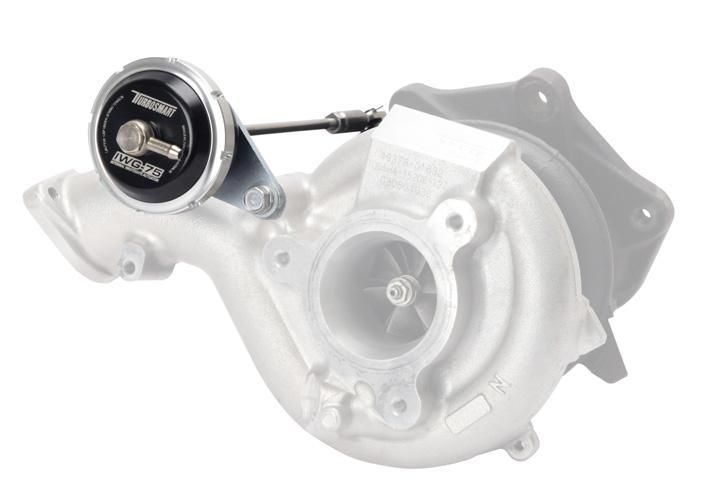 Turbosmart IWG75 Mitsubishi EVO 10 24 PSI Black Internal Wastegate Actuator