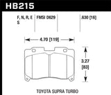 Hawk 93-98 Toyota Supra TT HPS Street Front Brake Pads