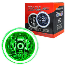 Load image into Gallery viewer, Oracle Pre-Installed Lights 5.75 IN. Sealed Beam - Green Halo