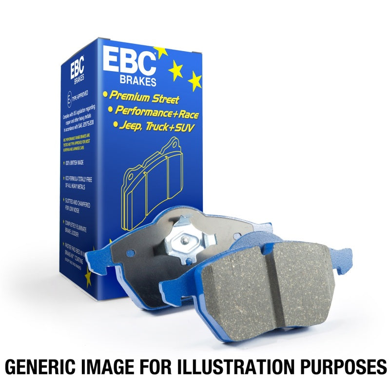 EBC 2016+ Alfa Romeo Giulia 2.9L Twin Turbo Bluestuff Front Brake Pads