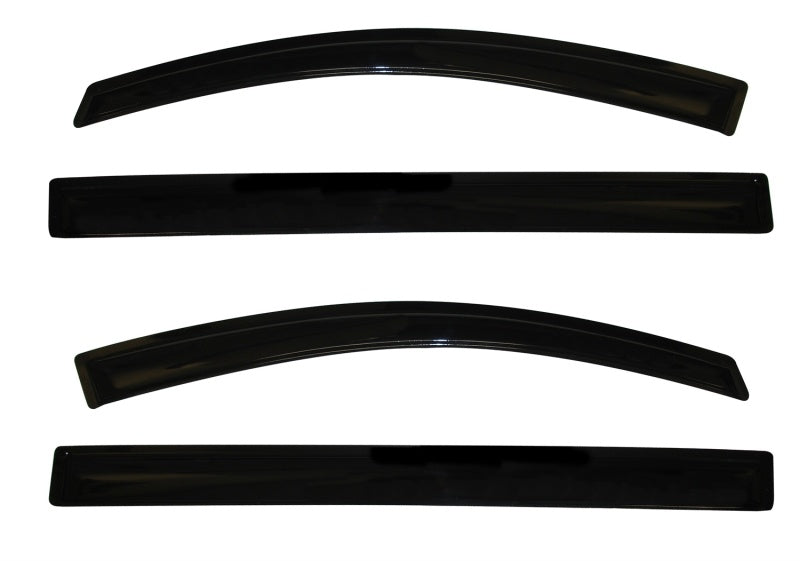 AVS 11-18 Toyota Sienna Ventvisor Outside Mount Window Deflectors 4pc - Smoke