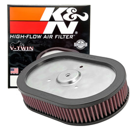 K&N 10-12 Harley-Davidson FLHXSE/FLSTSE / 11-12 FLHTCUSE / 11 FLTRUSE Replacement Air Filter