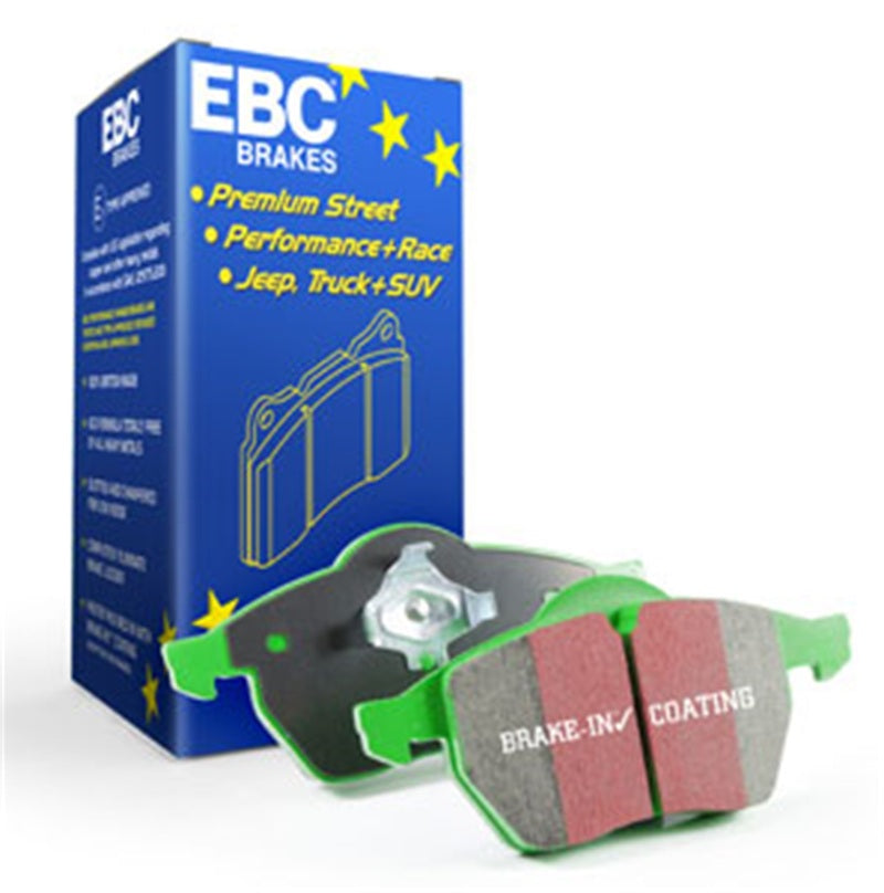 EBC 06-08 Toyota RAV 4 2.4 (3rd Row Seats) Greenstuff Front Brake Pads