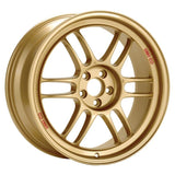 Enkei RPF1 17x8 5x114.3 45mm Offset 73mm Bore Gold Wheel 05-07 STI/06-10 Civic Si