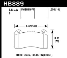 Load image into Gallery viewer, Hawk HP Plus Track Only Ferro-Carbon Brake Pads