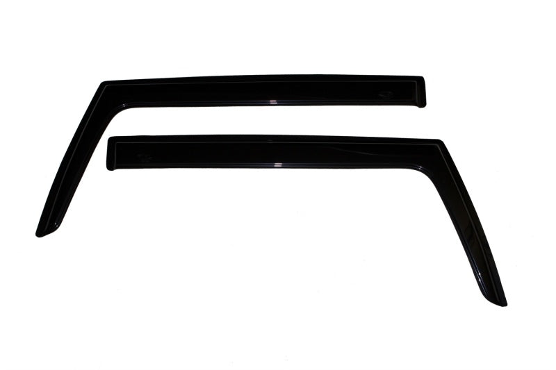 AVS 07-14 Toyota FJ Cruiser Ventvisor Outside Mount Window Deflectors 2pc - Smoke