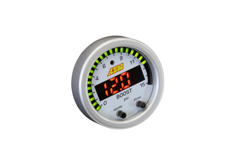 AEM X-Series Pressure 0-15psi Gauge Kit