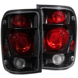 ANZO 1998-2000 Ford Ranger Taillights Dark Smoke G2