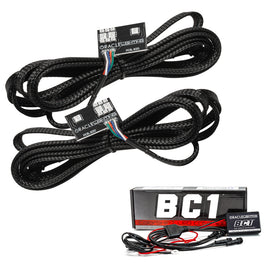 Oracle 20-21 Chevy Corvette C8 RGB+A Headlight DRL  Kit - ColorSHIFT w/ BC1 Controller