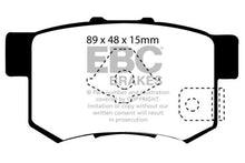 Load image into Gallery viewer, EBC 10-12 Acura RDX 2.3 Turbo Ultimax2 Rear Brake Pads