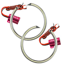 Load image into Gallery viewer, Oracle Ford Mustang 10-13 WP LED Fog Halo Kit (Grille Style) - White