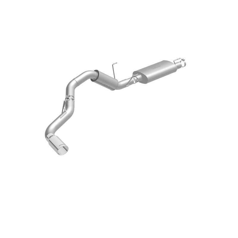 MagnaFlow Cat-Back, SS, 4in, Single Pass Side Rear Exit 5in Tip 14-15 Ram 2500 6.4L V8 CC LB/MC SB