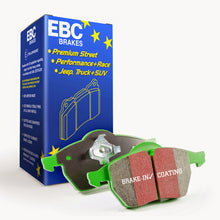 Load image into Gallery viewer, EBC 07 Cadillac Escalade 6.2 2WD Greenstuff Front Brake Pads