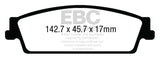 EBC 15+ Gac Yukon XL / Denali XL 1500 Extra Duty Rear Brake Pads