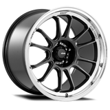 Konig Hypergram 15x7.5 4x100 ET35 Metallic Carbon w/ Machined Lip