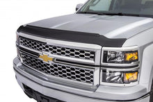 Load image into Gallery viewer, AVS 15-18 GMC Sierra 2500 (Excl. Induct Hood) Aeroskin II Textured Low Profile Hood Shield - Black