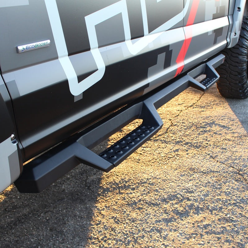 Westin/HDX 17-18 Ford F-150 SuperCrew Drop Nerf Step Bars - Textured Black