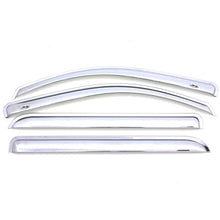 Load image into Gallery viewer, AVS 20-22 Chevrolet Silverado 1500 LTD Ext. Cab/DC F&amp;R Ventvisor Window Deflectors 4pc - Chrome