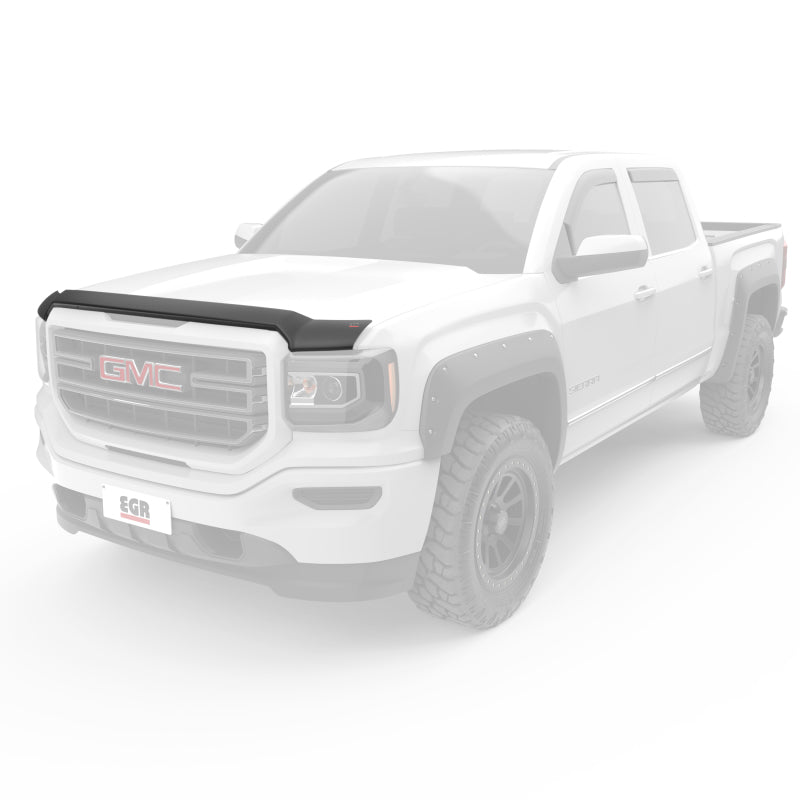 EGR 14+ GMC Sierra Superguard Hood Shield - Matte (301585)