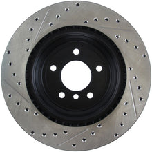 Load image into Gallery viewer, StopTech 06 BMW 330 / 07-09 BMW 335 Slotted &amp; Drilled Left Rear Rotor