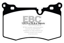 Load image into Gallery viewer, EBC 09-14 Mini Hardtop 1.6 Turbo J.C Works Yellowstuff Front Brake Pads