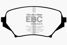 Load image into Gallery viewer, EBC 06-15 Mazda Miata MX5 2.0 Yellowstuff Front Brake Pads