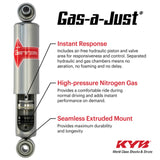 KYB 10-13 Mazda 3 (Exc. Mazdaspeed) Gas-A-Just Shock - Rear