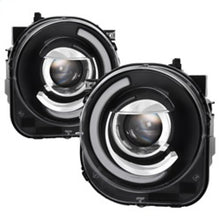 Load image into Gallery viewer, xTune 15-17 Jeep Renegade Light Bar DRL Projector Headlights -Black (PRO-JH-JREN-LBDRL-BK)