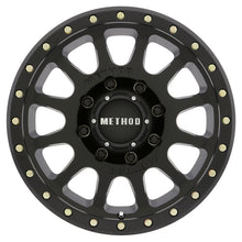 Load image into Gallery viewer, Method MR305 NV HD 17x8.5 0mm Offset 8x180 130.81mm CB Matte Black Wheel