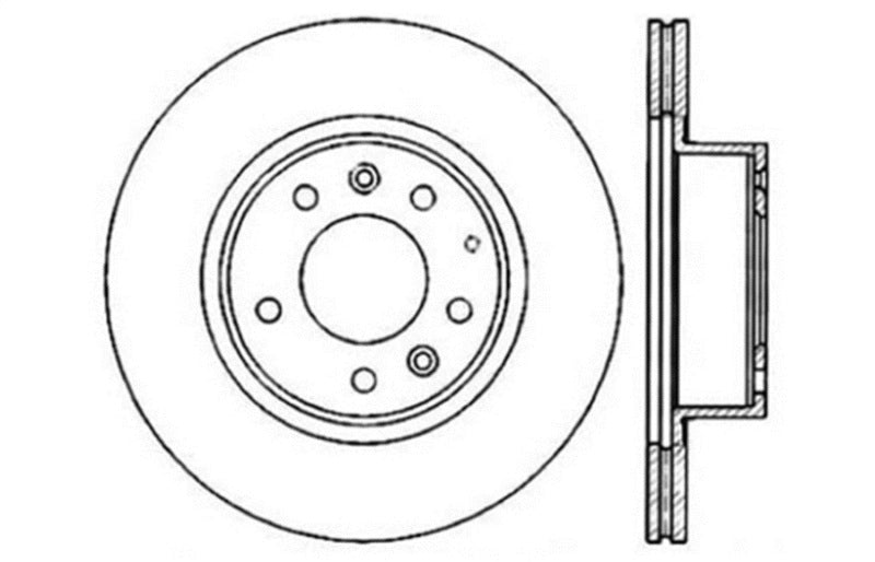 StopTech Slotted & Drilled Sport Brake Rotor