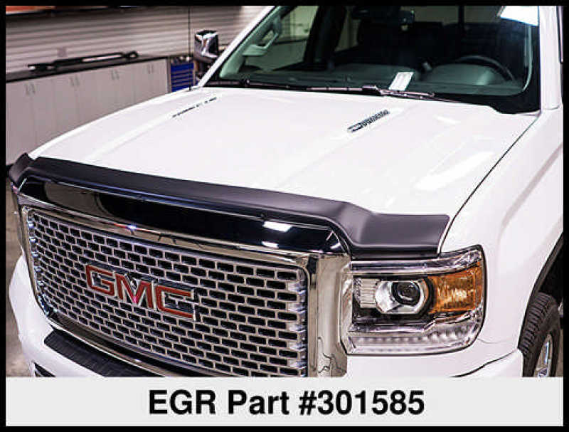 EGR 14+ GMC Sierra Superguard Hood Shield - Matte (301585)