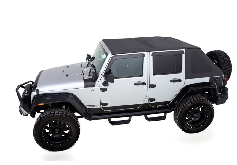 Rampage 2007-2018 Jeep Wrangler(JK) Trailview Fastback - Black Diamond (2 Door)