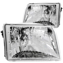 Load image into Gallery viewer, ANZO 1993-1997 Ford Ranger Crystal Headlights Chrome