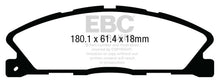 Load image into Gallery viewer, EBC 13+ Ford Taurus 3.5 Twin Turbo SHO Yellowstuff Front Brake Pads