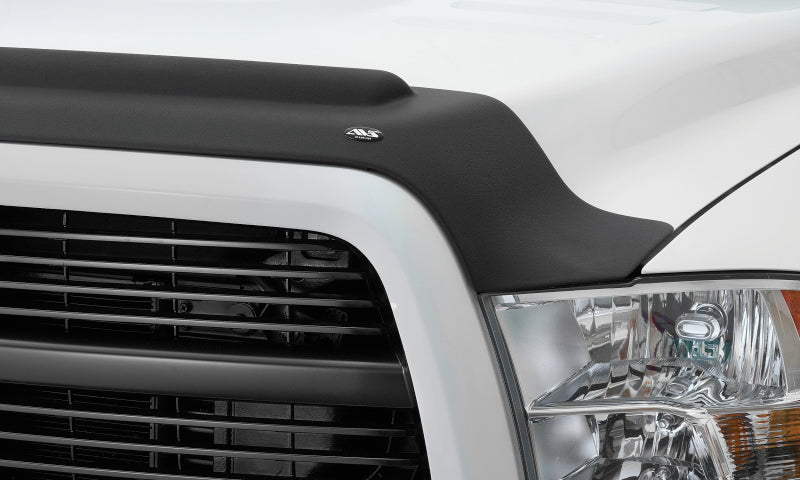 AVS 09-18 Dodge RAM 1500 (Excl. Sport Models) Aeroskin II Textured Low Profile Hood Shield - Black